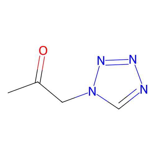 1-(Tetrazol-1-yl)propan-2-one structure