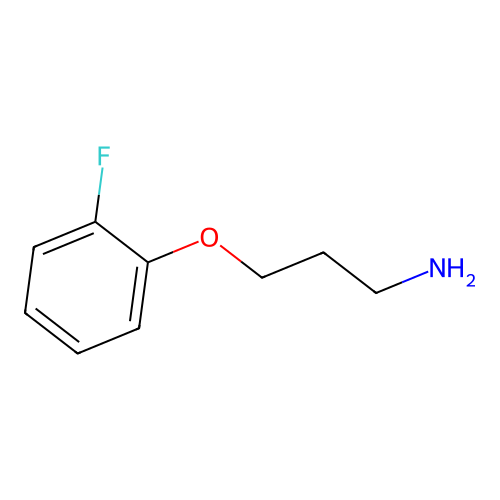 3-(2-Fluorophenoxy)propylamine structure