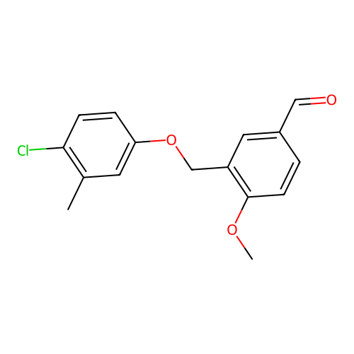 3-[(4-Chloro-3-methylphenoxy)methyl]-4-methoxybenzaldehyde structure