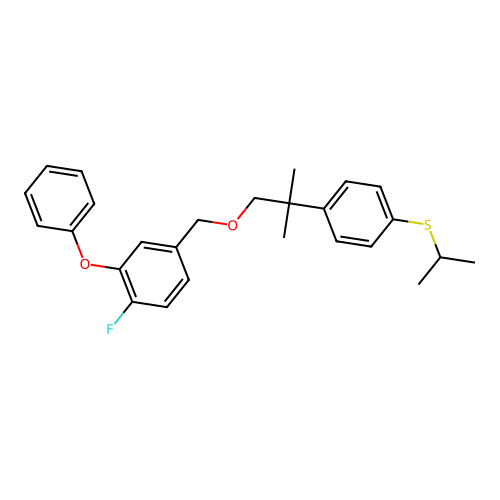 1-Fluoro-4-((2-(4-( -2-phenoxybenzene structure