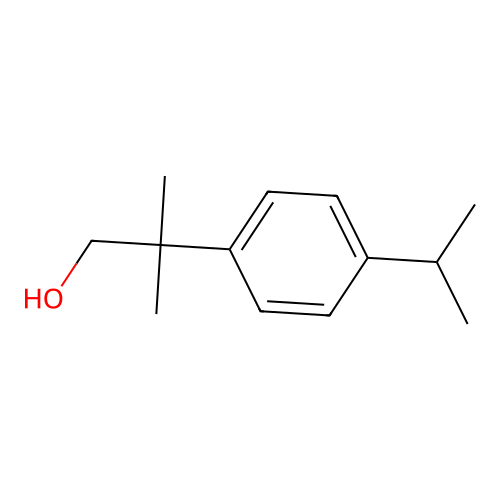 2-(4-Isopropylphenyl)-2-methylpropan-1-ol structure