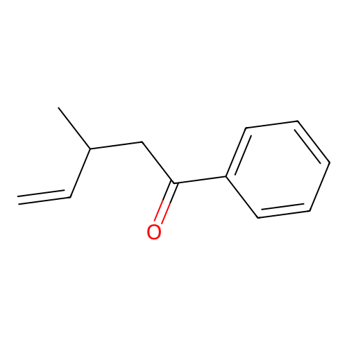 3-Methyl-1-phenylpent-4-en-1-one structure
