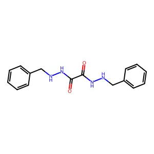 N1,N2-二苄基乙二酰肼 structure