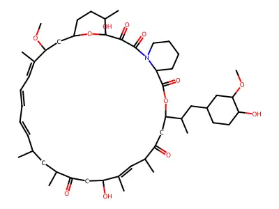32-Desmethoxyrapamycin 1GM structure