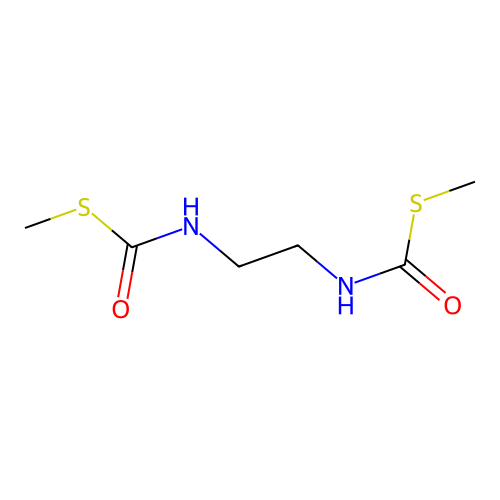S,S'-Dimethyl ethane-1,2-diylbis(hydrogen carbonimidothioate) structure