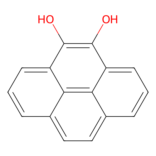 4,5-Dihydroxypyrene structure