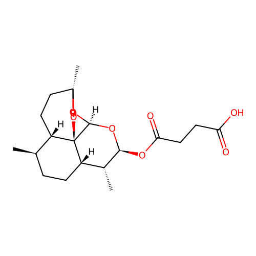 青蒿琥酯 structure