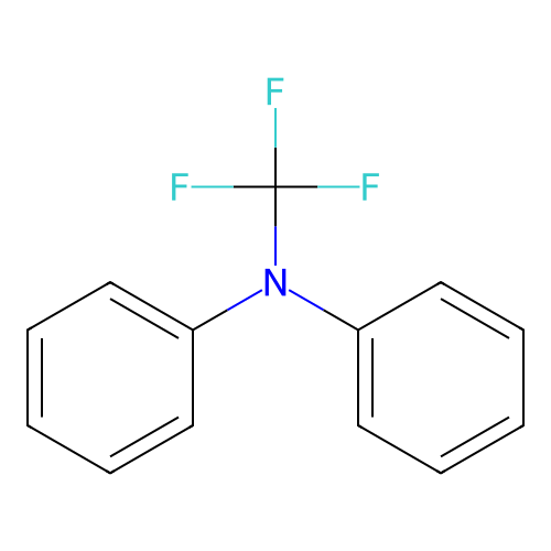 N-Phenyl-N-(trifluoromethyl)benzenamine structure