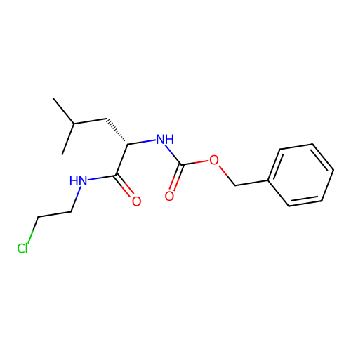 Phenylmethyl -(1-(( carbamate structure