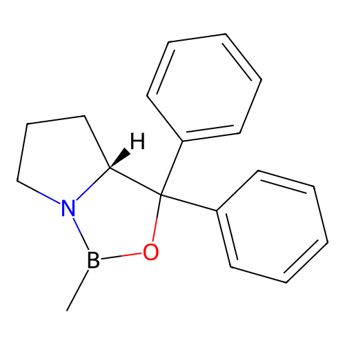 (R)-2-Methyl-CBS-oxazaborolidine structure