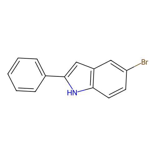 5-bromo-2-phenyl-1H-indole structure