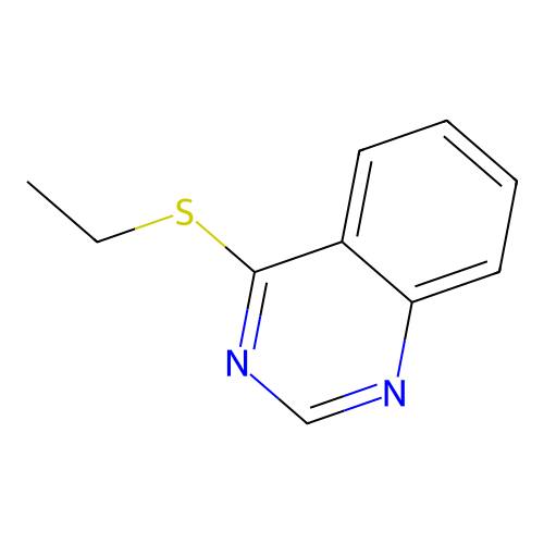 4-Ethylsulfanylquinazoline structure