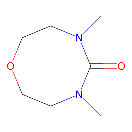 4,6-Dimethyl-1,4,6-oxadiazocan-5-one structure
