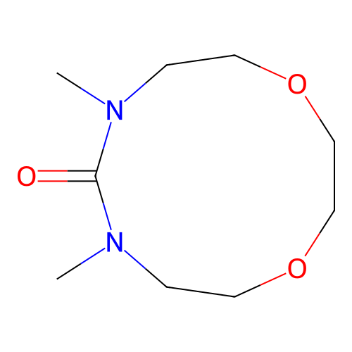 4,6-Dimethyl-1,9-dioxa-4,6-diazacycloundecan-5-one structure