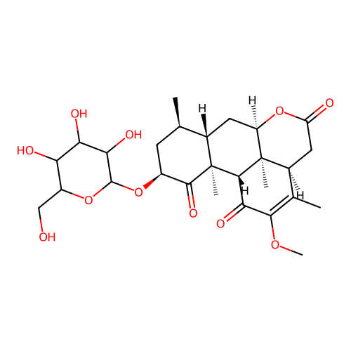 Picrasinoside A structure
