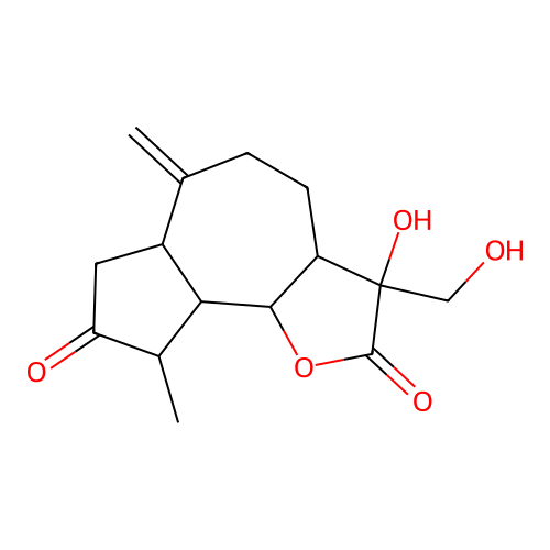 8-Deoxy-11,13-dihydroxygrosheimin structure