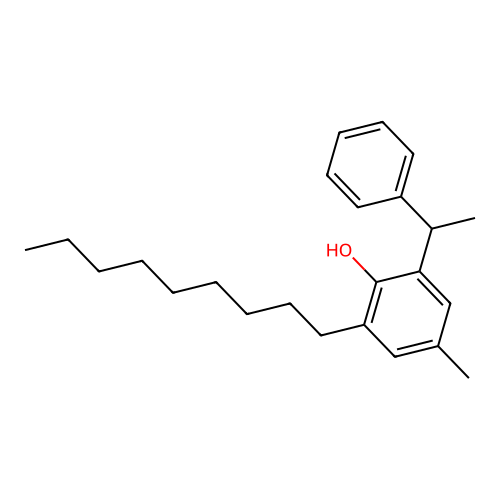 2-Nonyl-6-(1-phenylethyl)-p-cresol structure