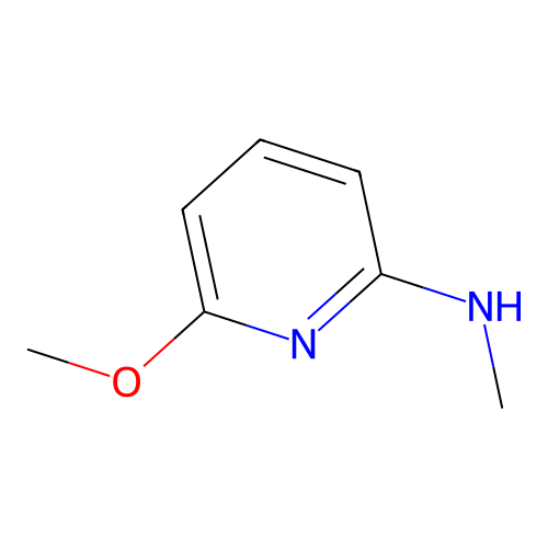6-methoxy-N-methylpyridin-2-amine structure