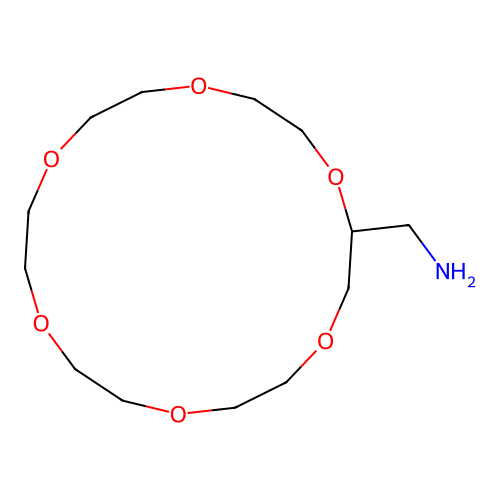 2-Aminomethyl-18-crown-6 structure