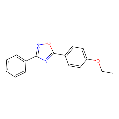 5-(4-Ethoxyphenyl)-3-phenyl-1,2,4-oxadiazole structure