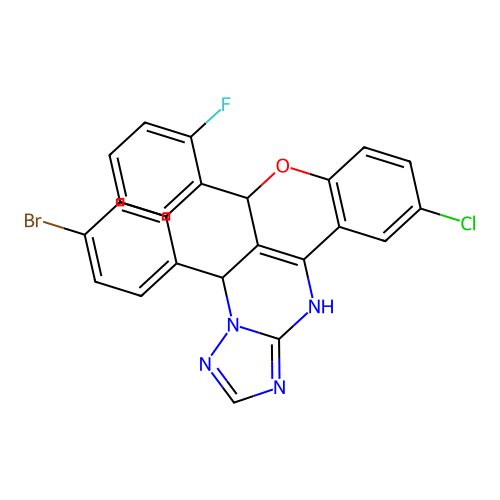 C24H15BrClFN4O structure