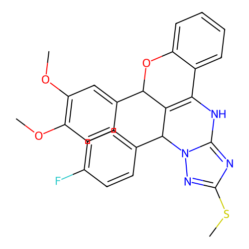 C27H23FN4O3S structure