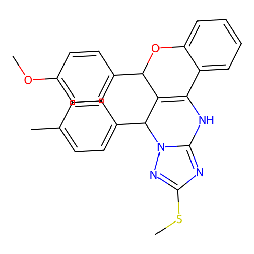 C27H24N4O2S structure