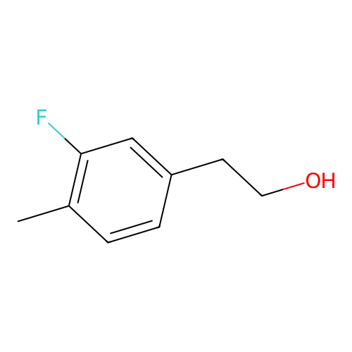 2-(3-Fluoro-4-methylphenyl)ethanol structure