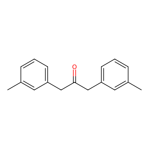 2-Propanone, 1,3-bis(3-methylphenyl)- structure