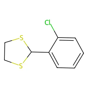 2-(邻氯苯基)-1,3-二硫杂环戊烷 structure