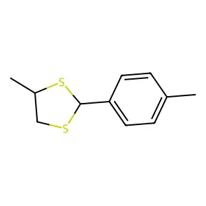 4-甲基-2-(4-甲苯基)-1,3-二硫杂环戊烷 structure