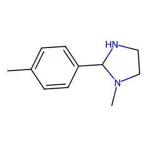1-Methyl-2-(4-methylphenyl)imidazolidine structure