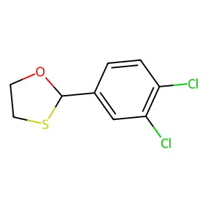 2-(3,4-二氯苯基)-1,3-氧硫杂环戊烷 structure