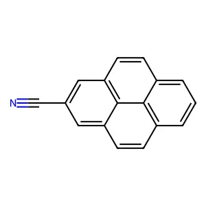 芘甲腈 structure