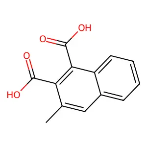 3-methylnaphthalene-1,2-dicarboxylic Acid structure