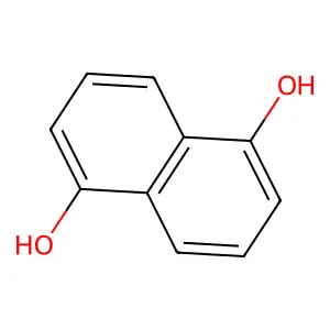 1,5-萘二酚 structure
