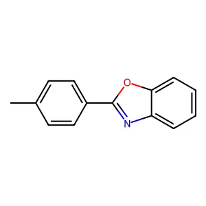 2-p-Tolylbenzoxazole structure