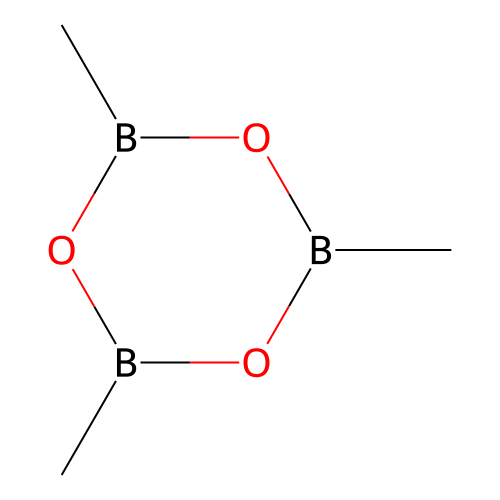 三甲基环三硼氧烷 structure