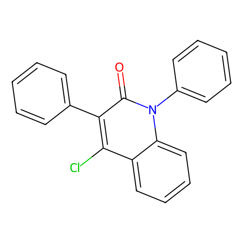 4-Chloro-1,3-diphenyl-1,2-dihydroquinolin-2-one structure
