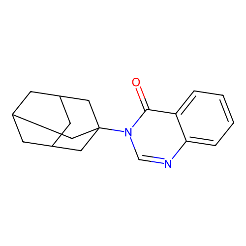 3-(1-Adamantyl)quinazolin-4-one structure