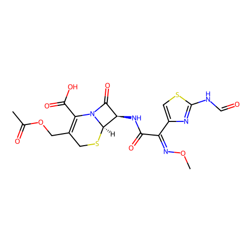 N-Formylcefotaxime structure