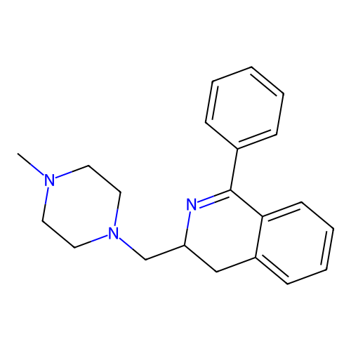 C21H25N3.3/5H2O structure