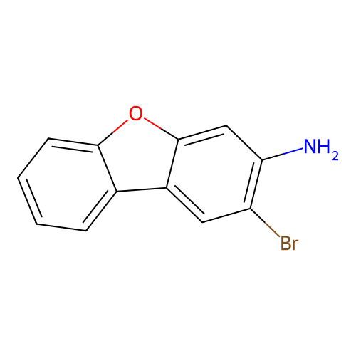 2-Bromodibenzo[b,d]furan-3-amine structure