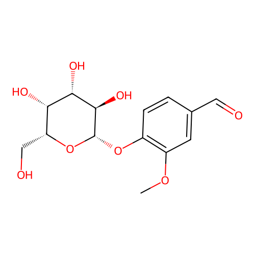 Glucovanillin structure