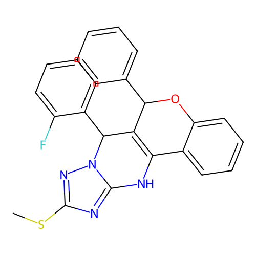 C25H19FN4OS structure