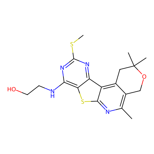 C18H22N4O2S2 structure