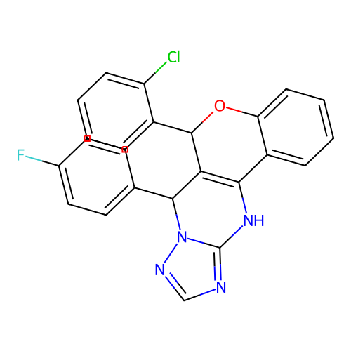 C24H16ClFN4O structure