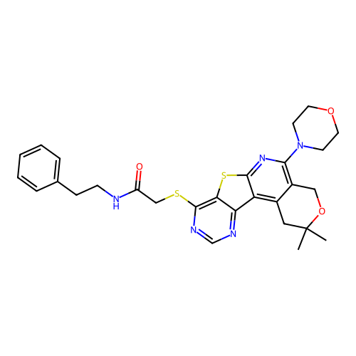 C28H31N5O3S2 structure