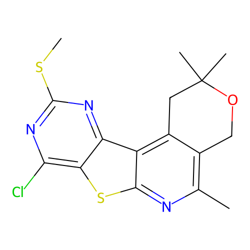 C16H16ClN3OS2 structure