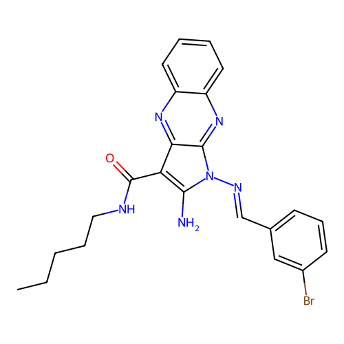C23H23BrN6O structure